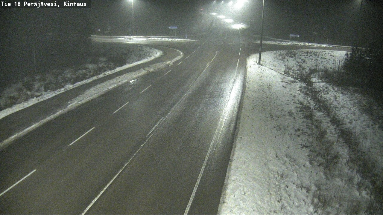 Weather Camera Image Road 18 Petäjävesi, Kintaus, Petäjävesi, Keski-Suomi