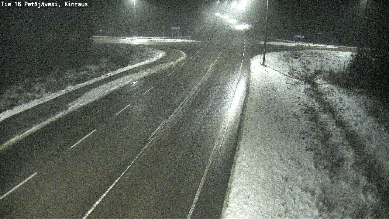 Weather Camera Image Road 18 Petäjävesi, Kintaus, Petäjävesi, Keski-Suomi