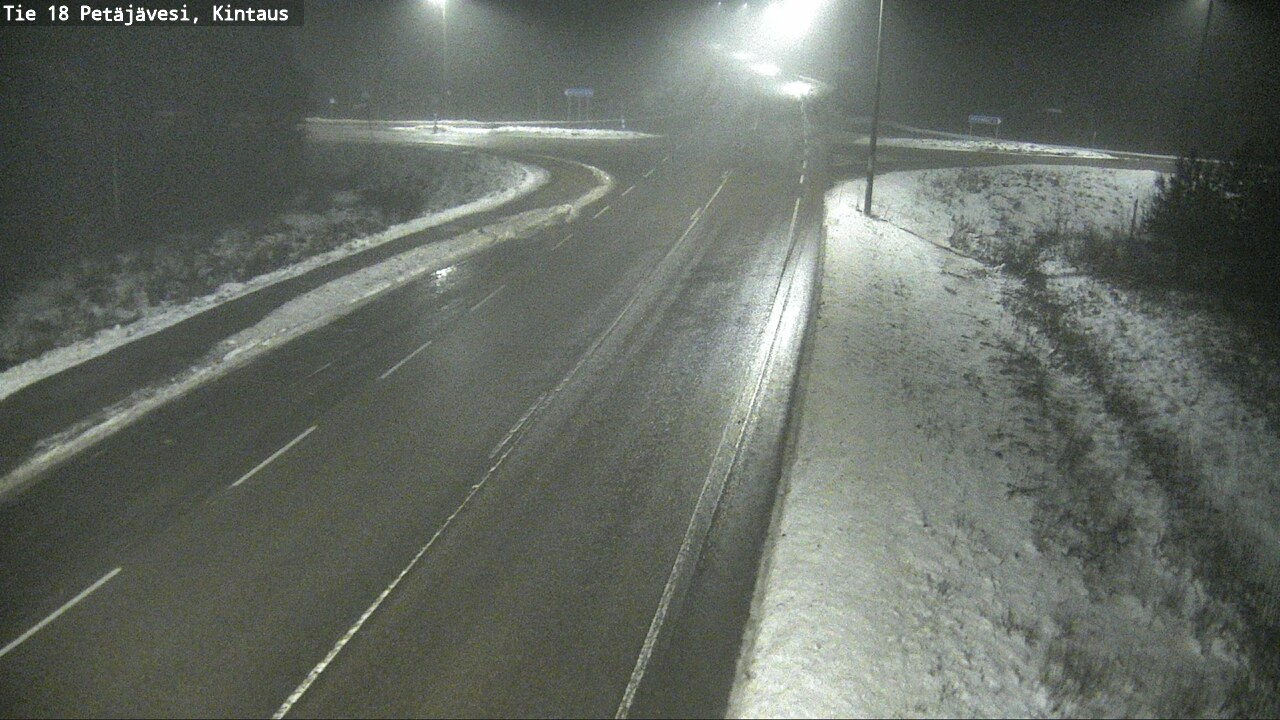 Weather Camera Image Road 18 Petäjävesi, Kintaus, Petäjävesi, Keski-Suomi