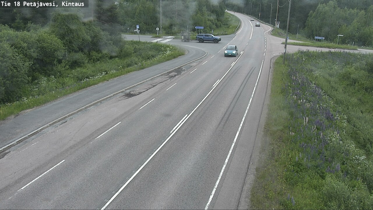 Kelikamerat Kuva Tie 18 Petäjävesi, Kintaus, Petäjävesi, Keski-Suomi
