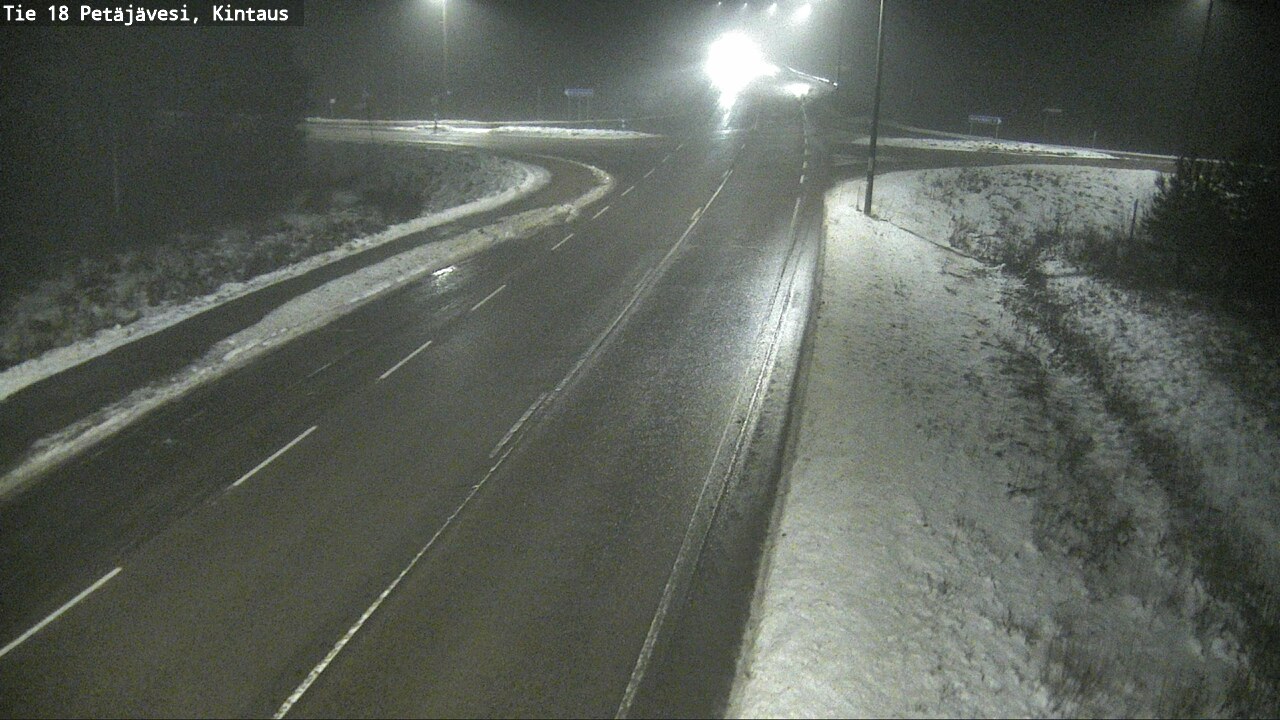 Weather Camera Image Road 18 Petäjävesi, Kintaus, Petäjävesi, Keski-Suomi