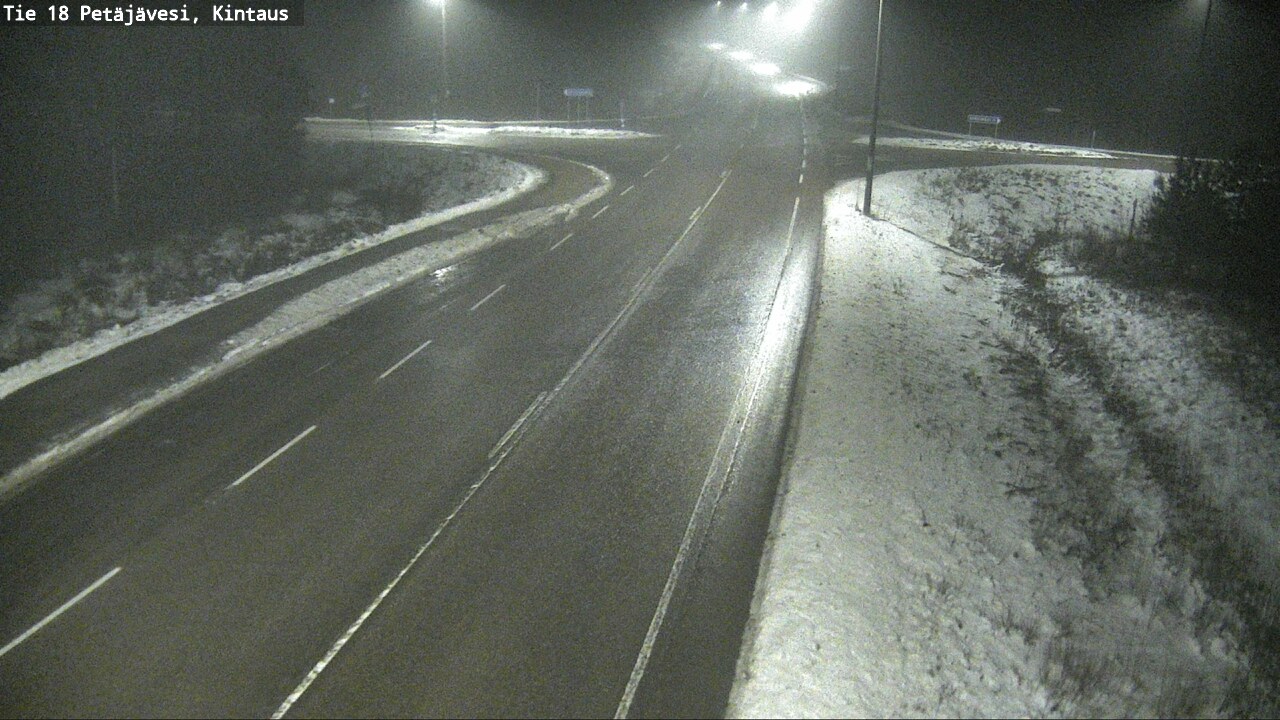 Weather Camera Image Road 18 Petäjävesi, Kintaus, Petäjävesi, Keski-Suomi