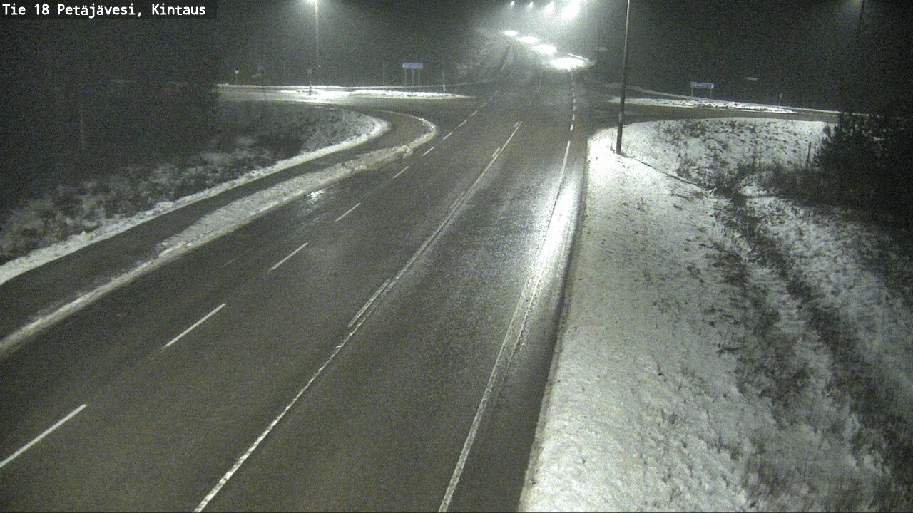 Weather Camera Image Road 18 Petäjävesi, Kintaus, Petäjävesi, Keski-Suomi
