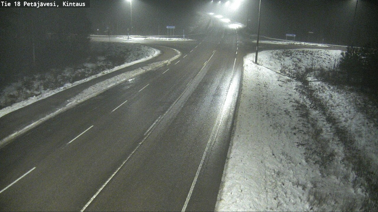 Weather Camera Image Road 18 Petäjävesi, Kintaus, Petäjävesi, Keski-Suomi