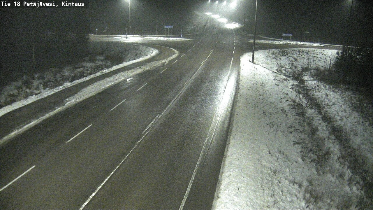 Weather Camera Image Road 18 Petäjävesi, Kintaus, Petäjävesi, Keski-Suomi