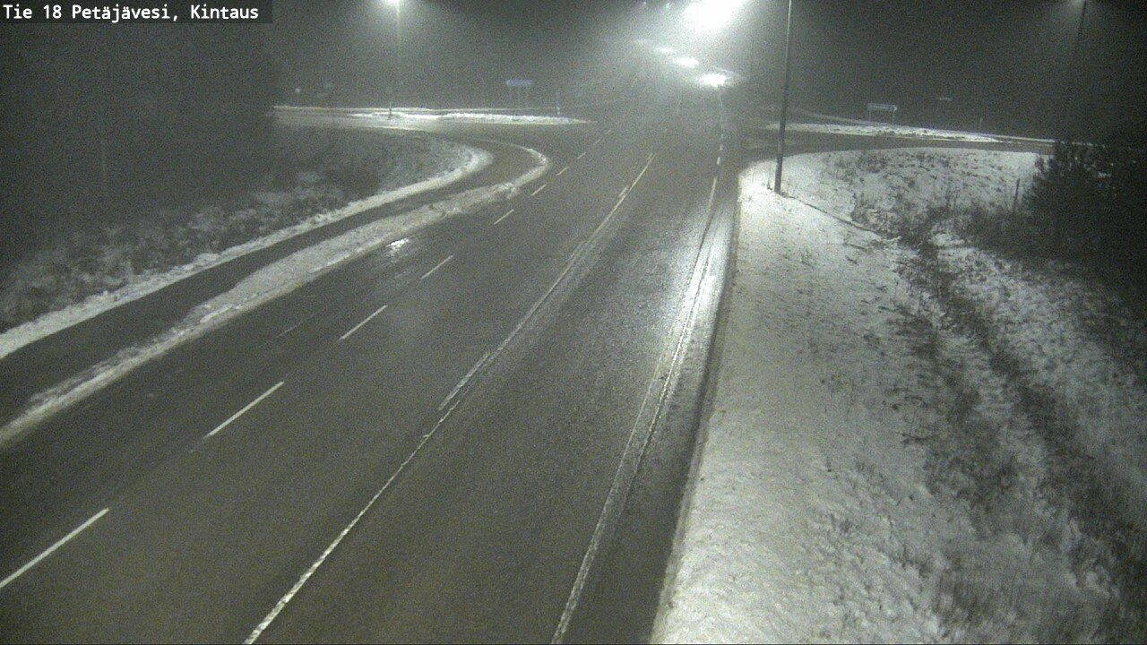 Weather Camera Image Road 18 Petäjävesi, Kintaus, Petäjävesi, Keski-Suomi
