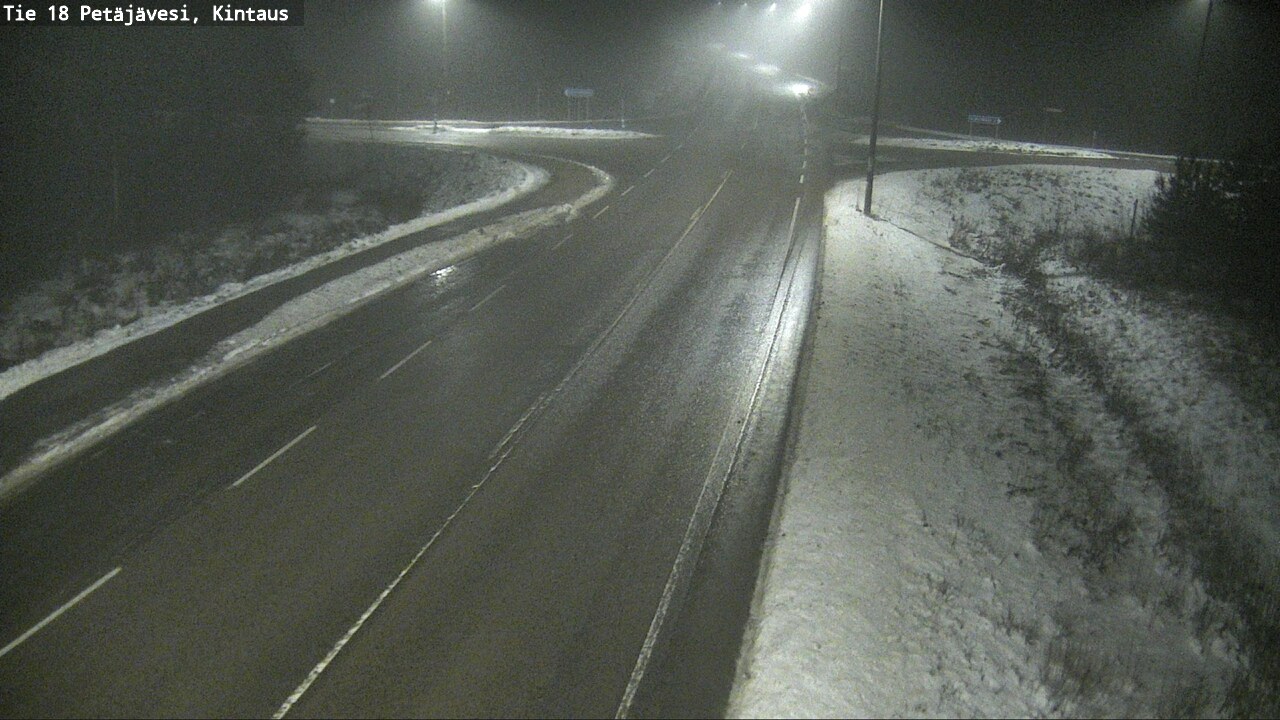 Weather Camera Image Road 18 Petäjävesi, Kintaus, Petäjävesi, Keski-Suomi
