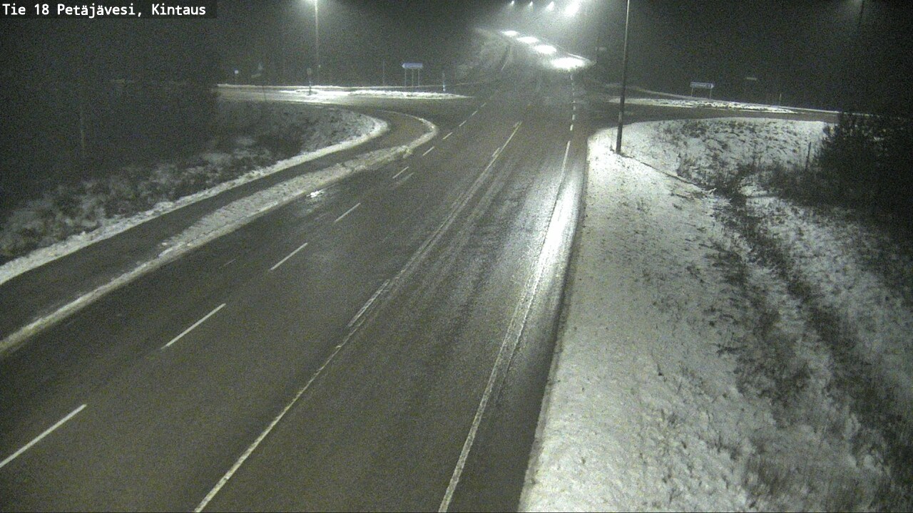 Weather Camera Image Road 18 Petäjävesi, Kintaus, Petäjävesi, Keski-Suomi