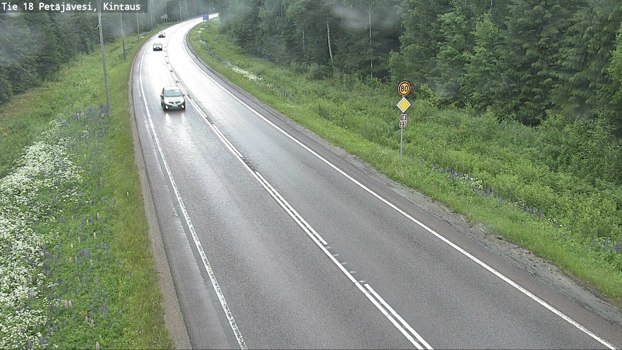 Kelikamerat Kuva Tie 18 Petäjävesi, Kintaus, Petäjävesi, Keski-Suomi