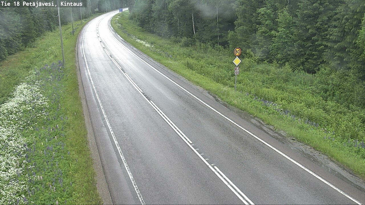 Kelikamerat Kuva Tie 18 Petäjävesi, Kintaus, Petäjävesi, Keski-Suomi