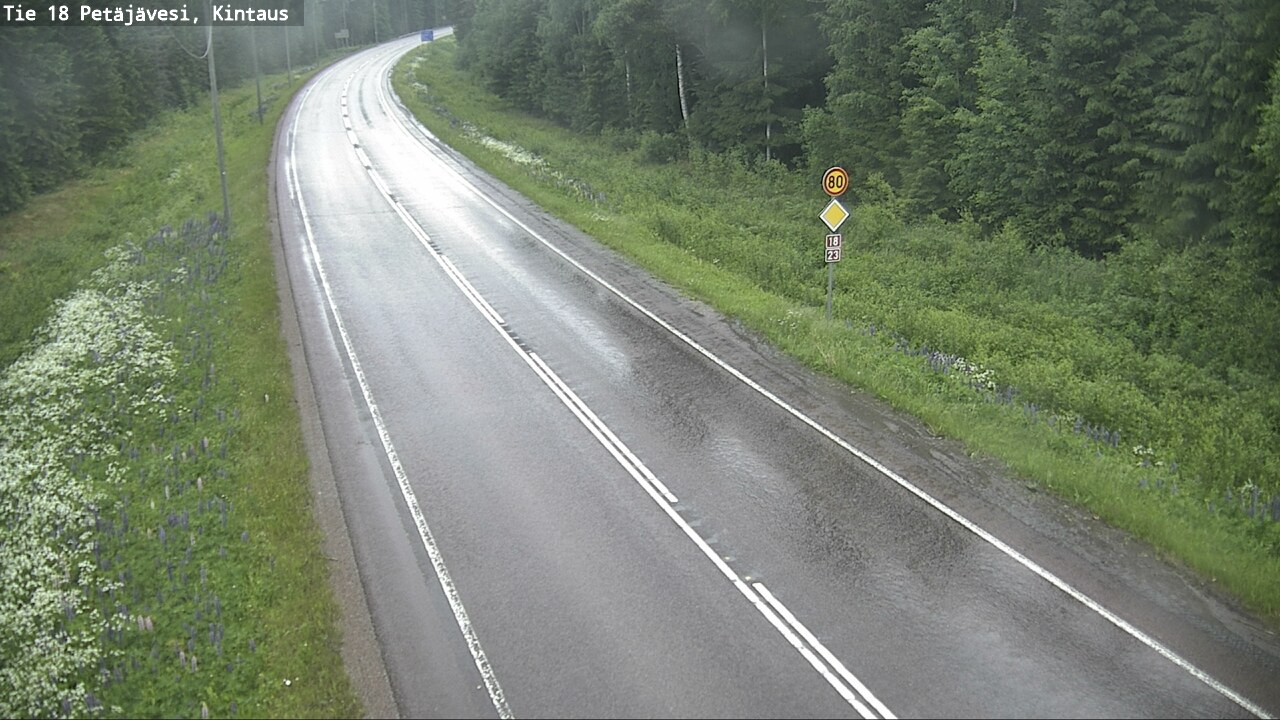 Kelikamerat Kuva Tie 18 Petäjävesi, Kintaus, Petäjävesi, Keski-Suomi
