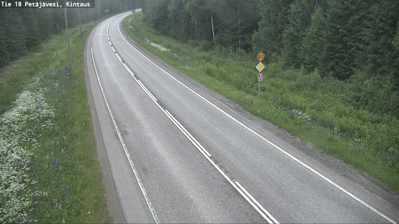 Kelikamerat Kuva Tie 18 Petäjävesi, Kintaus, Petäjävesi, Keski-Suomi