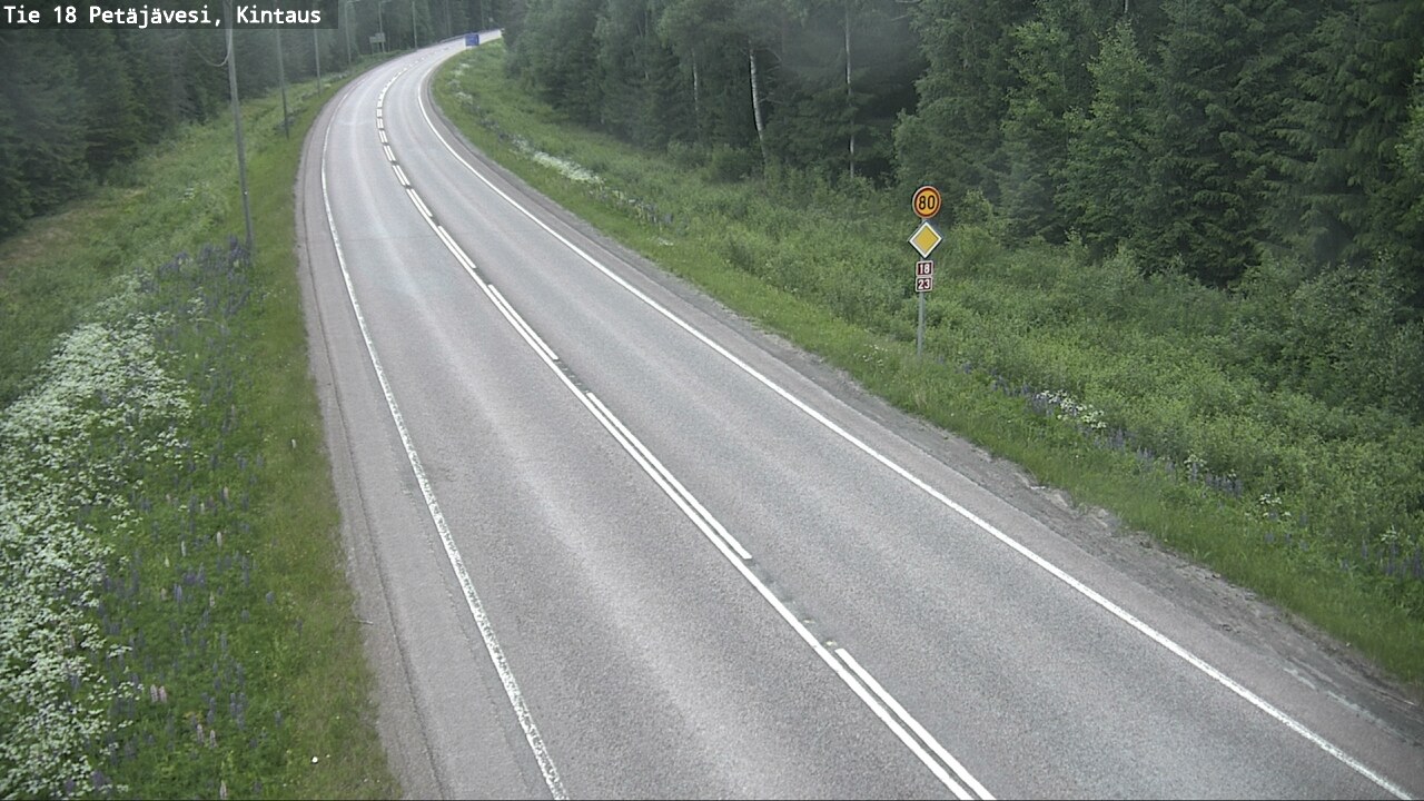 Kelikamerat Kuva Tie 18 Petäjävesi, Kintaus, Petäjävesi, Keski-Suomi