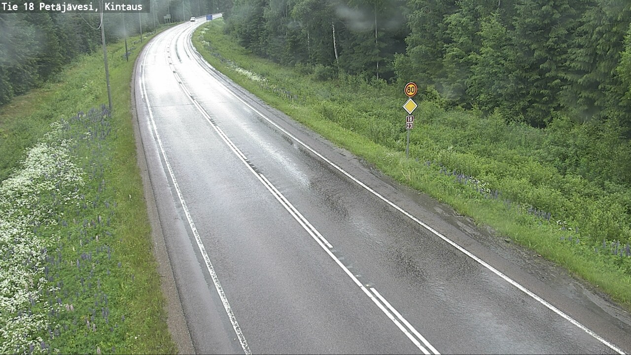 Kelikamerat Kuva Tie 18 Petäjävesi, Kintaus, Petäjävesi, Keski-Suomi