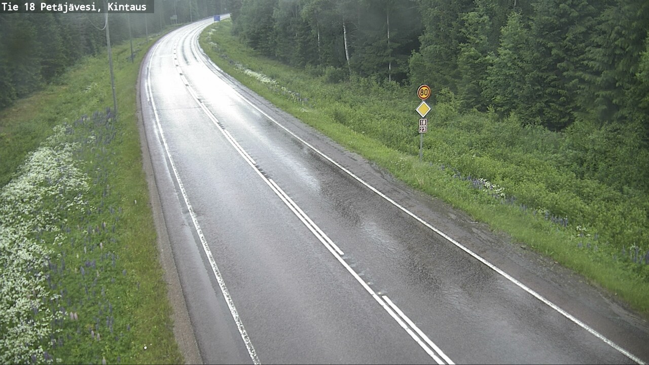 Kelikamerat Kuva Tie 18 Petäjävesi, Kintaus, Petäjävesi, Keski-Suomi