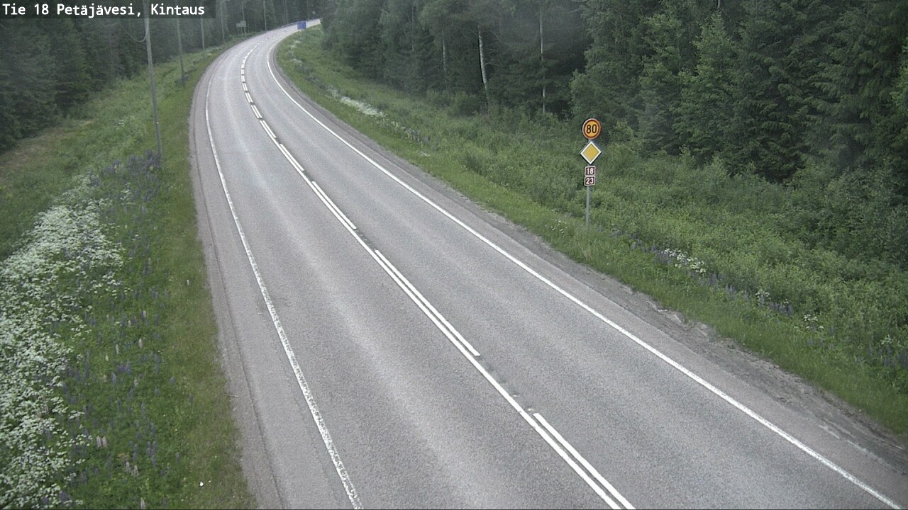 Kelikamerat Kuva Tie 18 Petäjävesi, Kintaus, Petäjävesi, Keski-Suomi