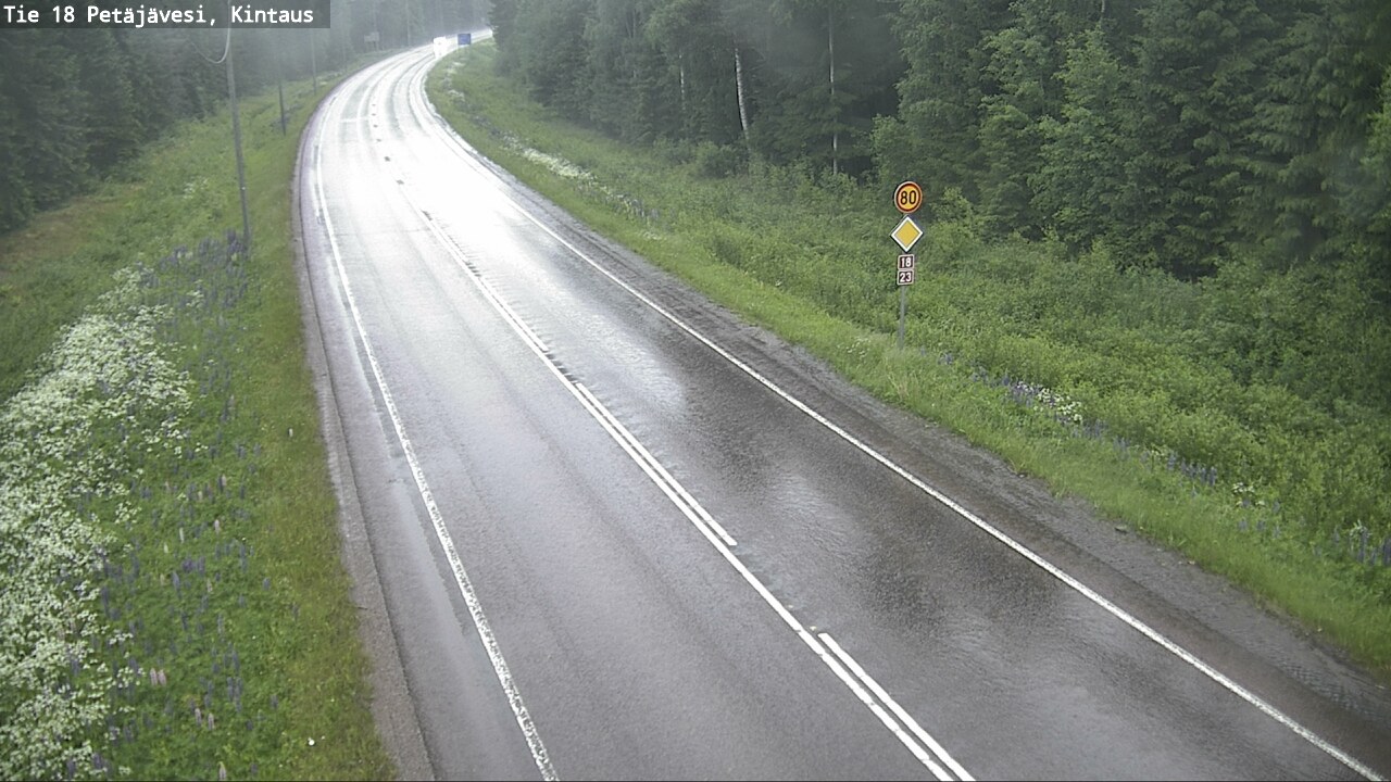 Kelikamerat Kuva Tie 18 Petäjävesi, Kintaus, Petäjävesi, Keski-Suomi