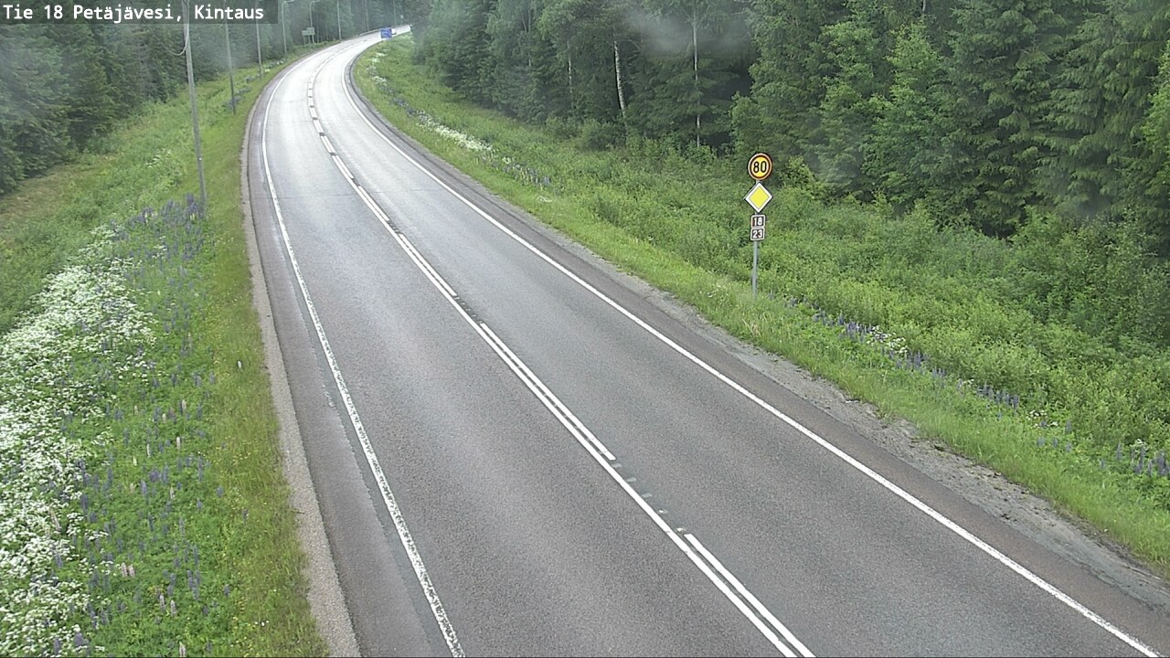 Kelikamerat Kuva Tie 18 Petäjävesi, Kintaus, Petäjävesi, Keski-Suomi