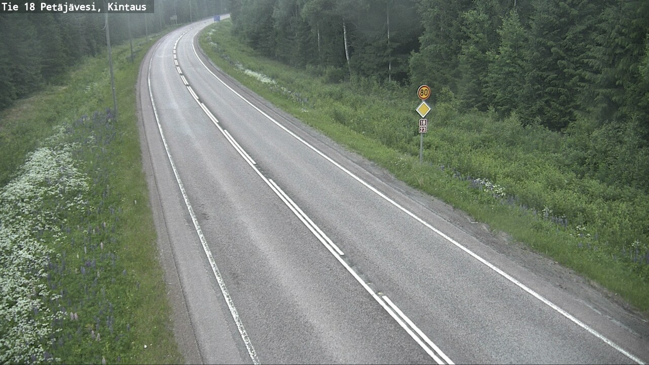 Kelikamerat Kuva Tie 18 Petäjävesi, Kintaus, Petäjävesi, Keski-Suomi