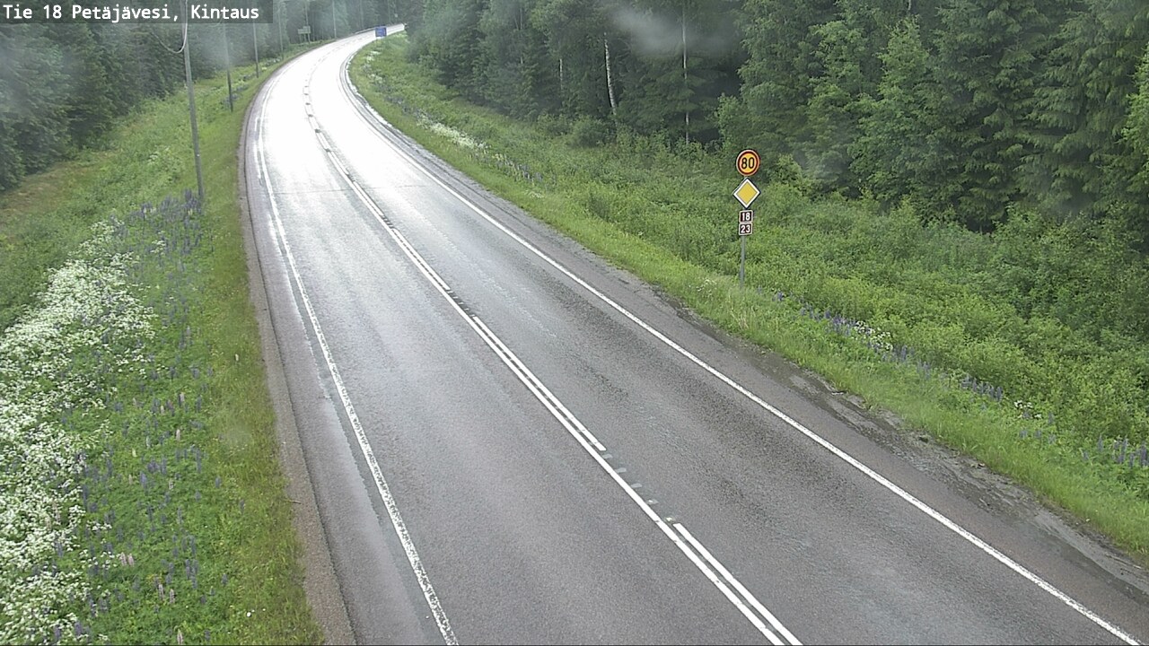 Kelikamerat Kuva Tie 18 Petäjävesi, Kintaus, Petäjävesi, Keski-Suomi
