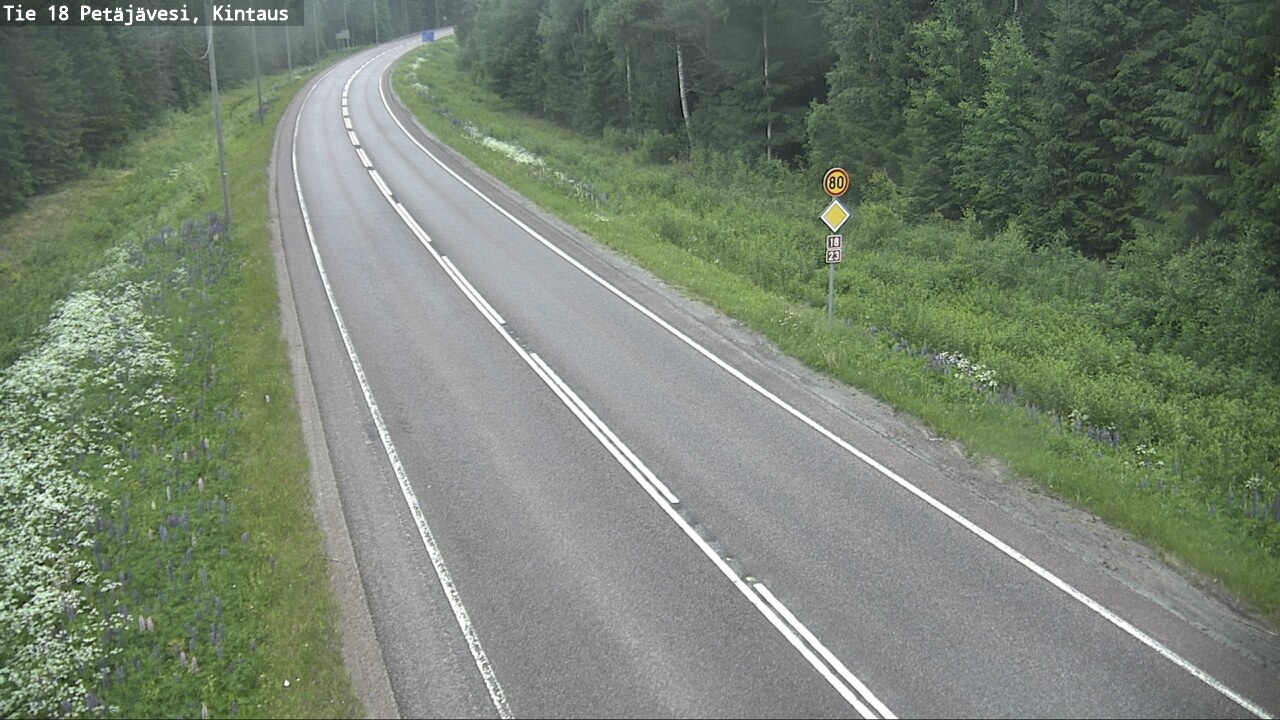 Kelikamerat Kuva Tie 18 Petäjävesi, Kintaus, Petäjävesi, Keski-Suomi
