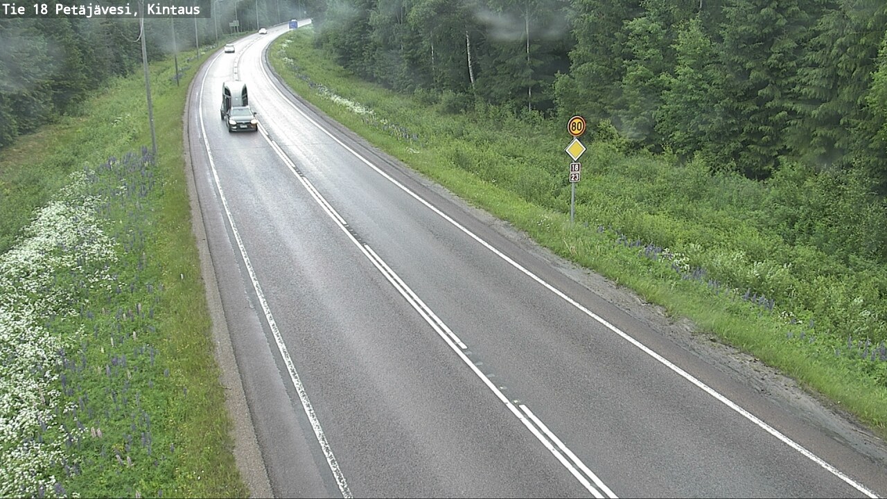Kelikamerat Kuva Tie 18 Petäjävesi, Kintaus, Petäjävesi, Keski-Suomi
