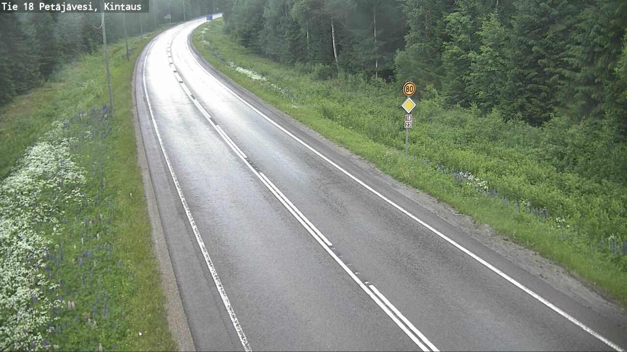 Kelikamerat Kuva Tie 18 Petäjävesi, Kintaus, Petäjävesi, Keski-Suomi