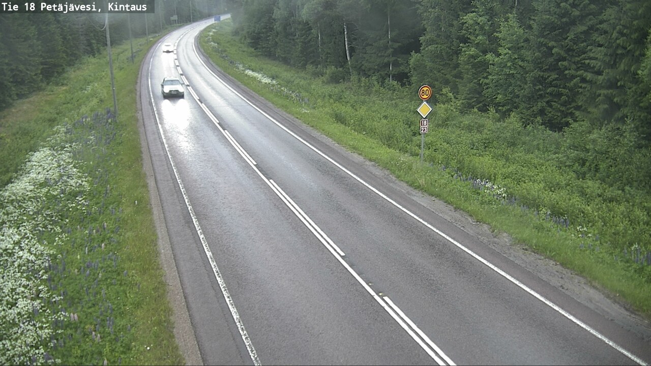 Kelikamerat Kuva Tie 18 Petäjävesi, Kintaus, Petäjävesi, Keski-Suomi