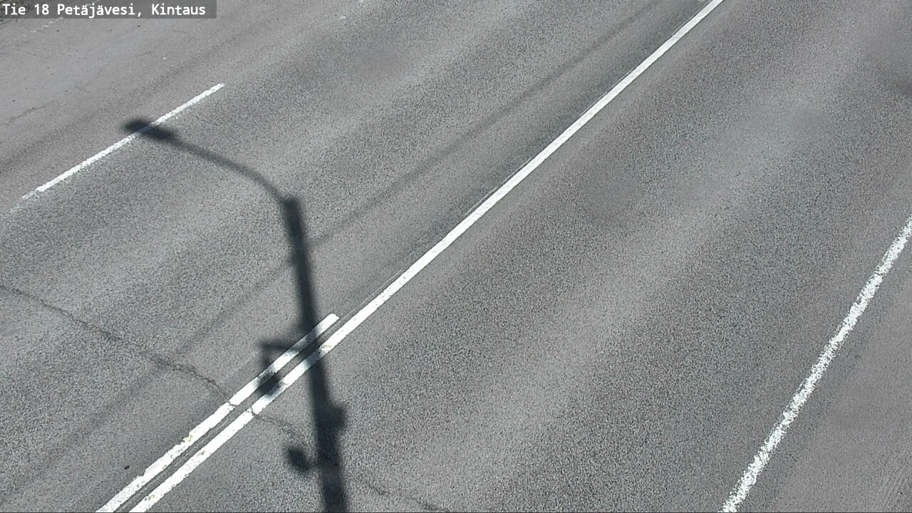 Weather Camera Image Väg 18 Petäjävesi, Kintaus, Petäjävesi, Keski-Suomi