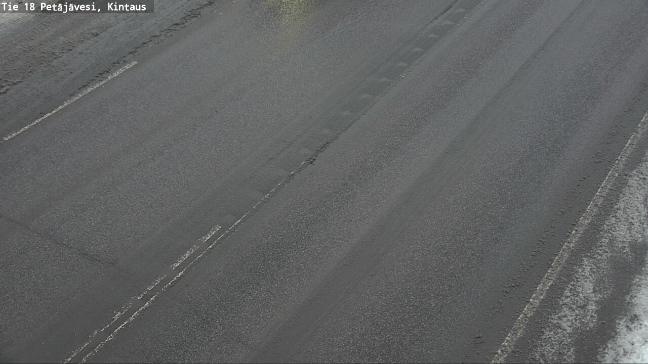 Weather Camera Image Väg 18 Petäjävesi, Kintaus, Petäjävesi, Keski-Suomi