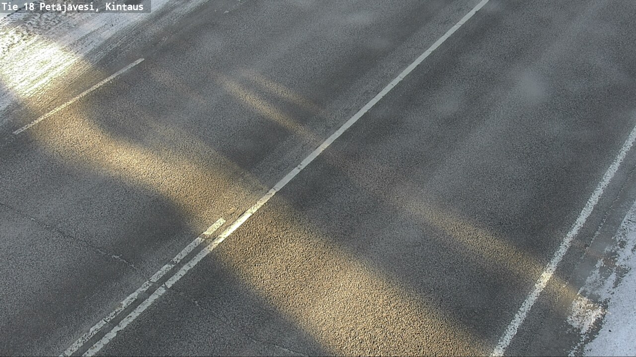 Weather Camera Image Road 18 Petäjävesi, Kintaus, Petäjävesi, Keski-Suomi