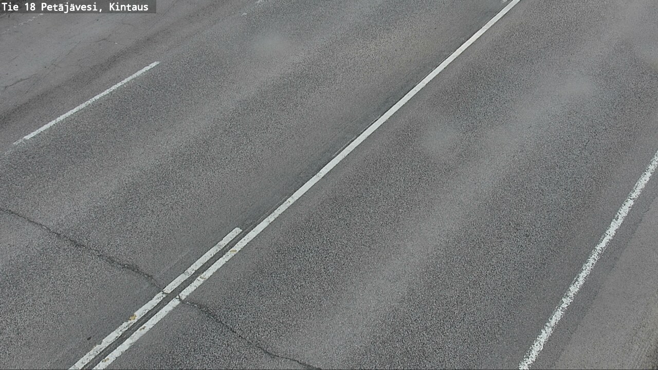 Weather Camera Image Väg 18 Petäjävesi, Kintaus, Petäjävesi, Keski-Suomi
