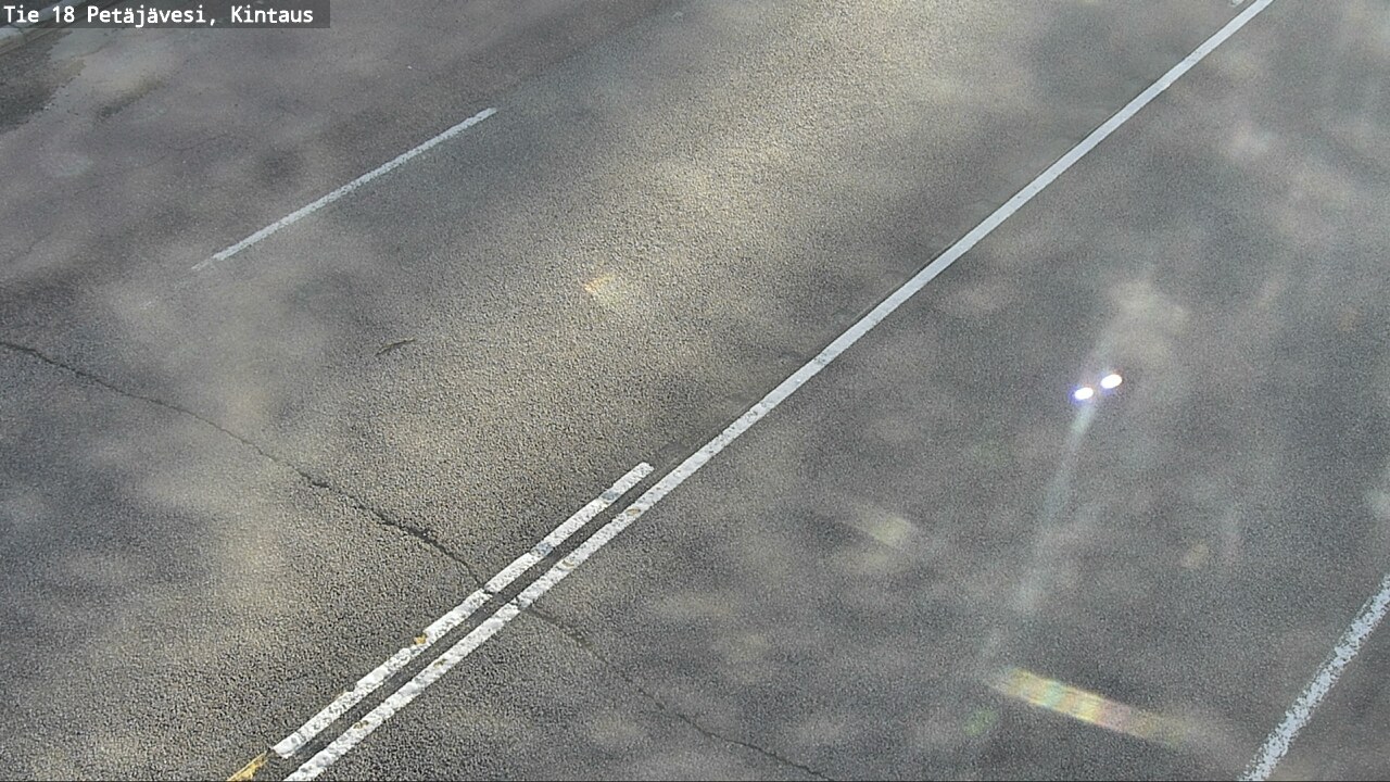 Weather Camera Image Road 18 Petäjävesi, Kintaus, Petäjävesi, Keski-Suomi