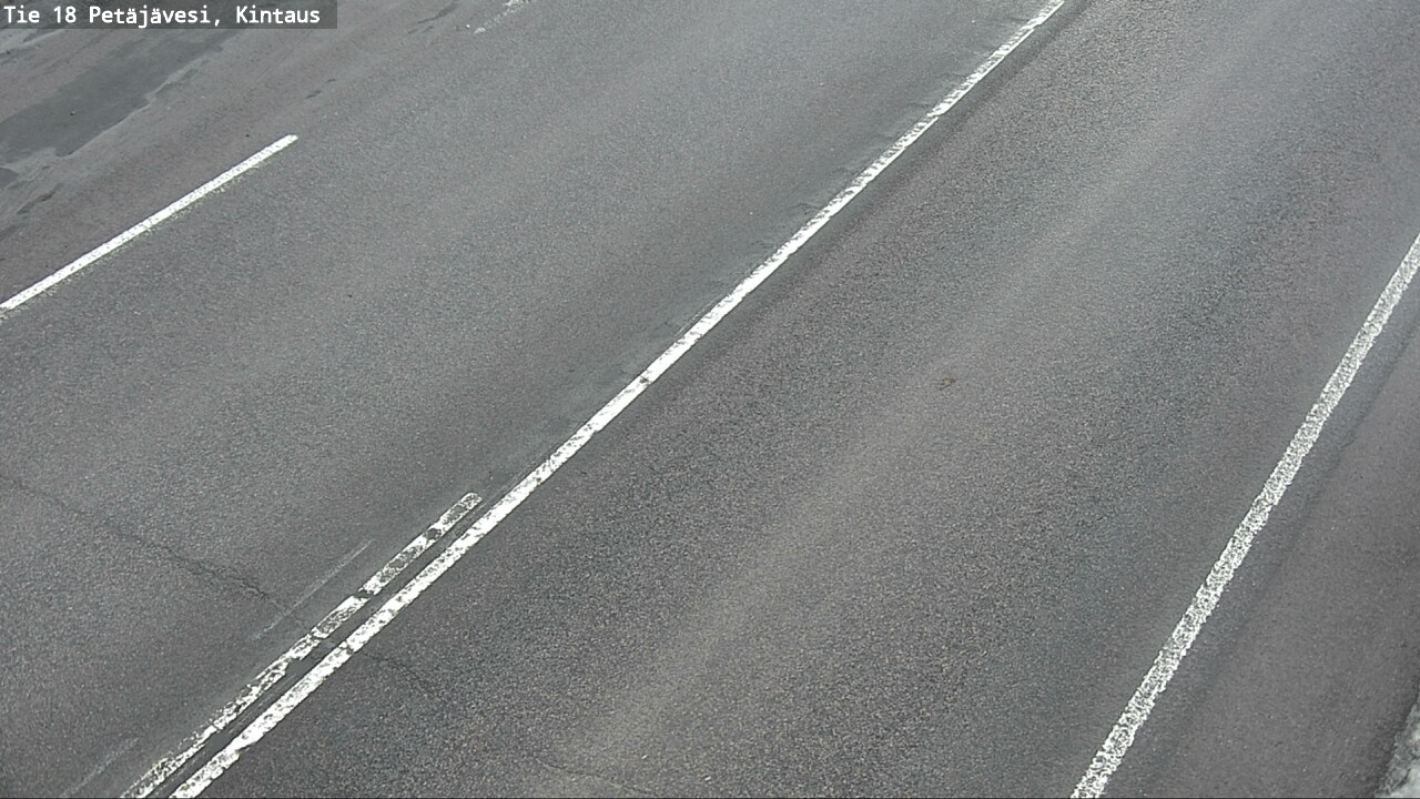 Weather Camera Image Väg 18 Petäjävesi, Kintaus, Petäjävesi, Keski-Suomi