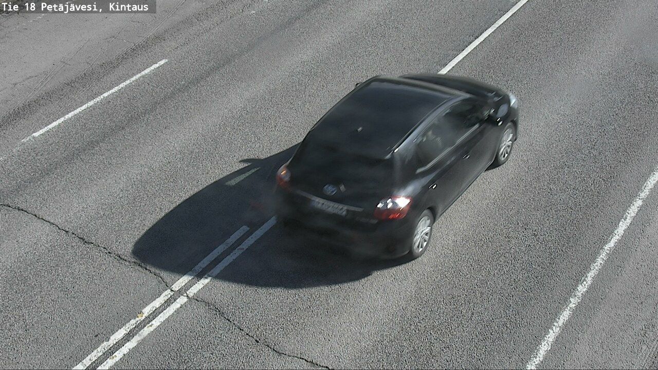 Weather Camera Image Väg 18 Petäjävesi, Kintaus, Petäjävesi, Keski-Suomi
