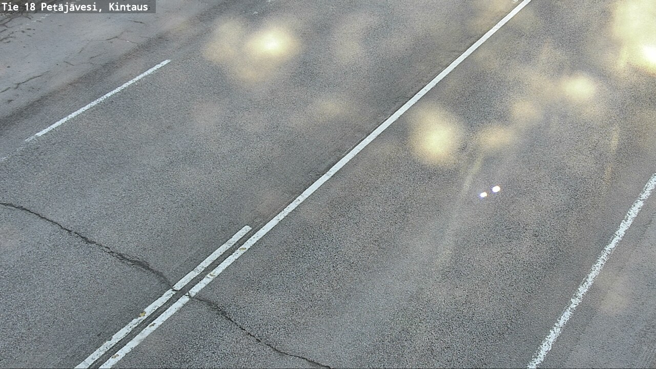 Weather Camera Image Väg 18 Petäjävesi, Kintaus, Petäjävesi, Keski-Suomi