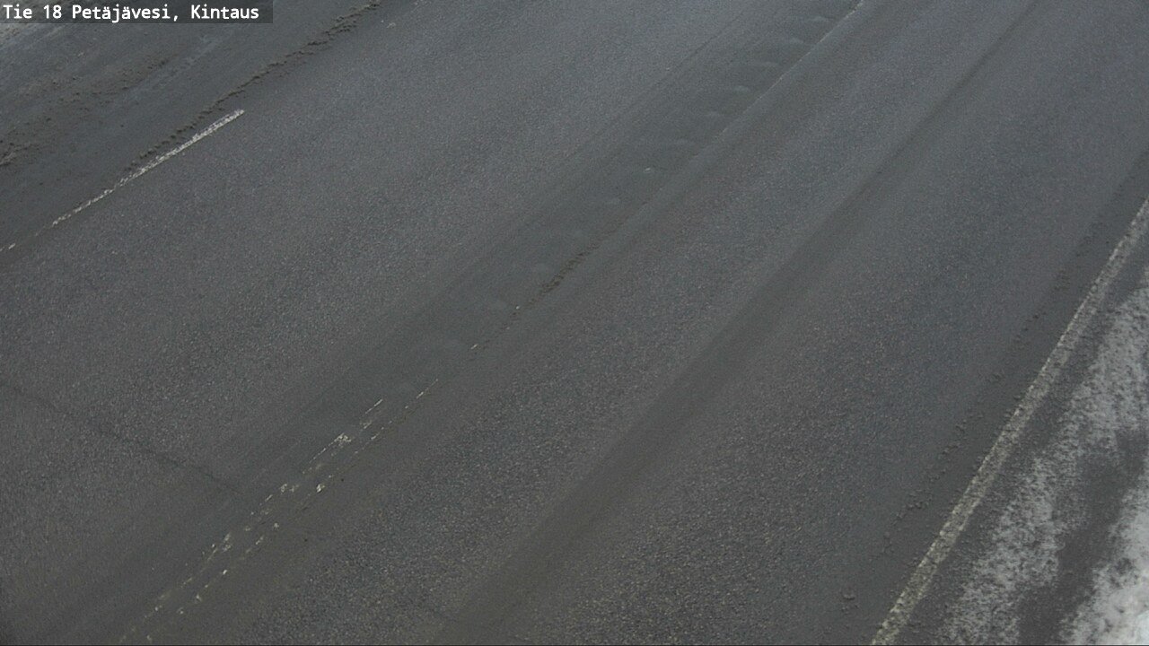 Weather Camera Image Väg 18 Petäjävesi, Kintaus, Petäjävesi, Keski-Suomi