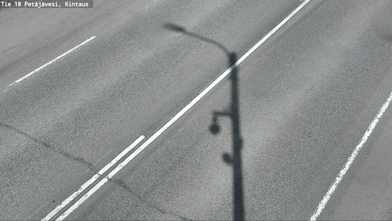 Weather Camera Image Väg 18 Petäjävesi, Kintaus, Petäjävesi, Keski-Suomi