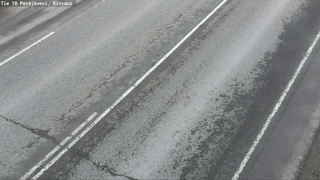 Weather Camera Image Väg 18 Petäjävesi, Kintaus, Petäjävesi, Keski-Suomi