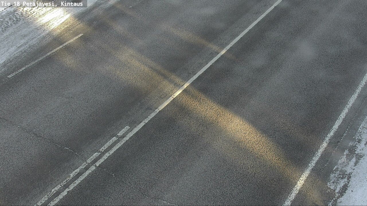 Weather Camera Image Road 18 Petäjävesi, Kintaus, Petäjävesi, Keski-Suomi