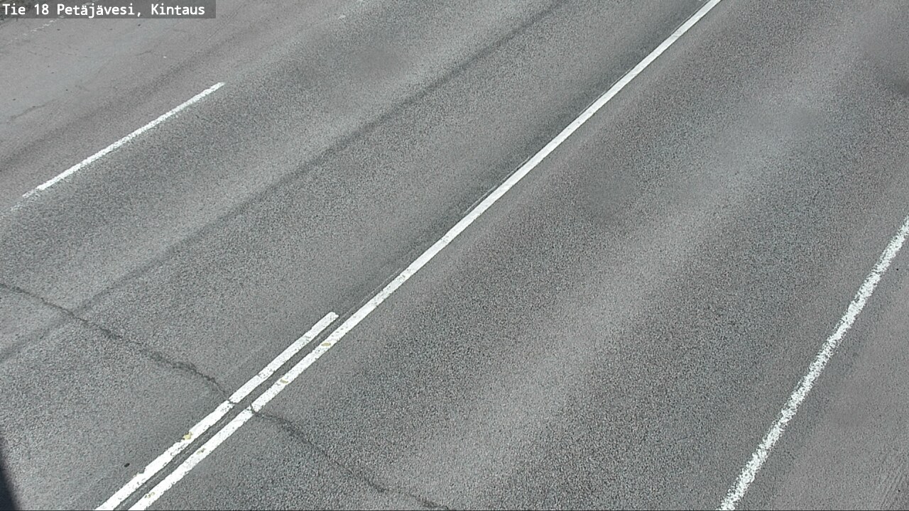 Weather Camera Image Väg 18 Petäjävesi, Kintaus, Petäjävesi, Keski-Suomi