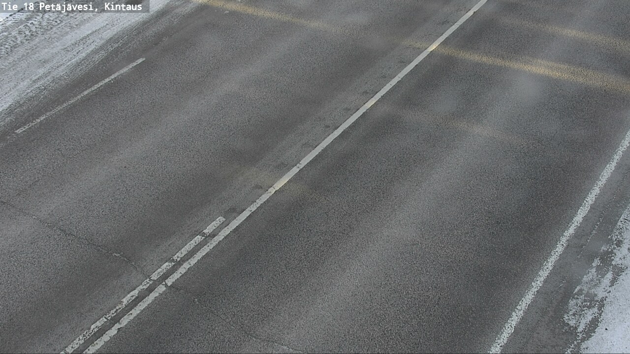 Weather Camera Image Road 18 Petäjävesi, Kintaus, Petäjävesi, Keski-Suomi