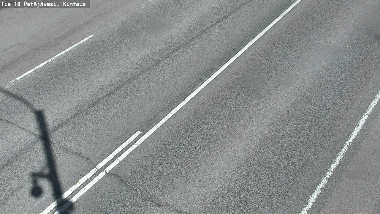 Weather Camera Image Väg 18 Petäjävesi, Kintaus, Petäjävesi, Keski-Suomi