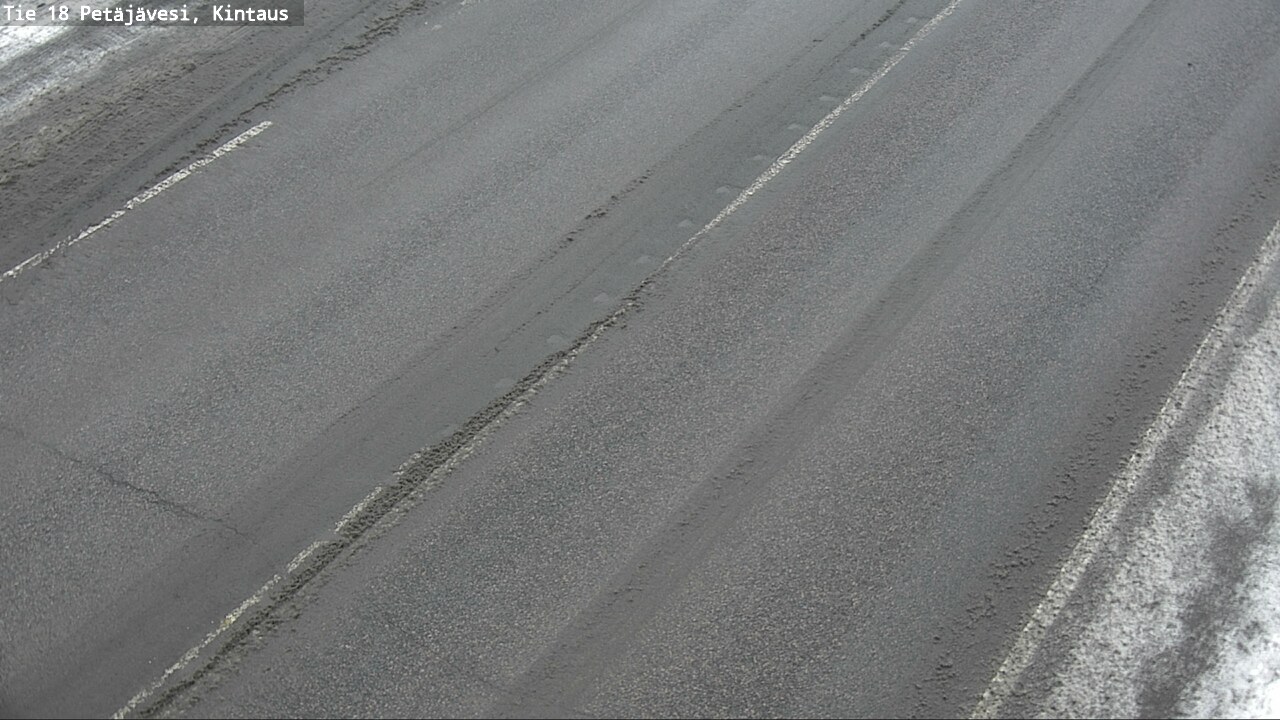 Weather Camera Image Väg 18 Petäjävesi, Kintaus, Petäjävesi, Keski-Suomi