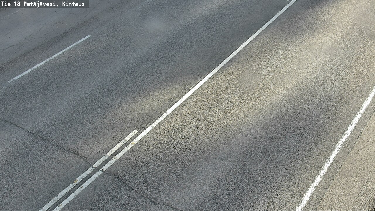 Weather Camera Image Väg 18 Petäjävesi, Kintaus, Petäjävesi, Keski-Suomi