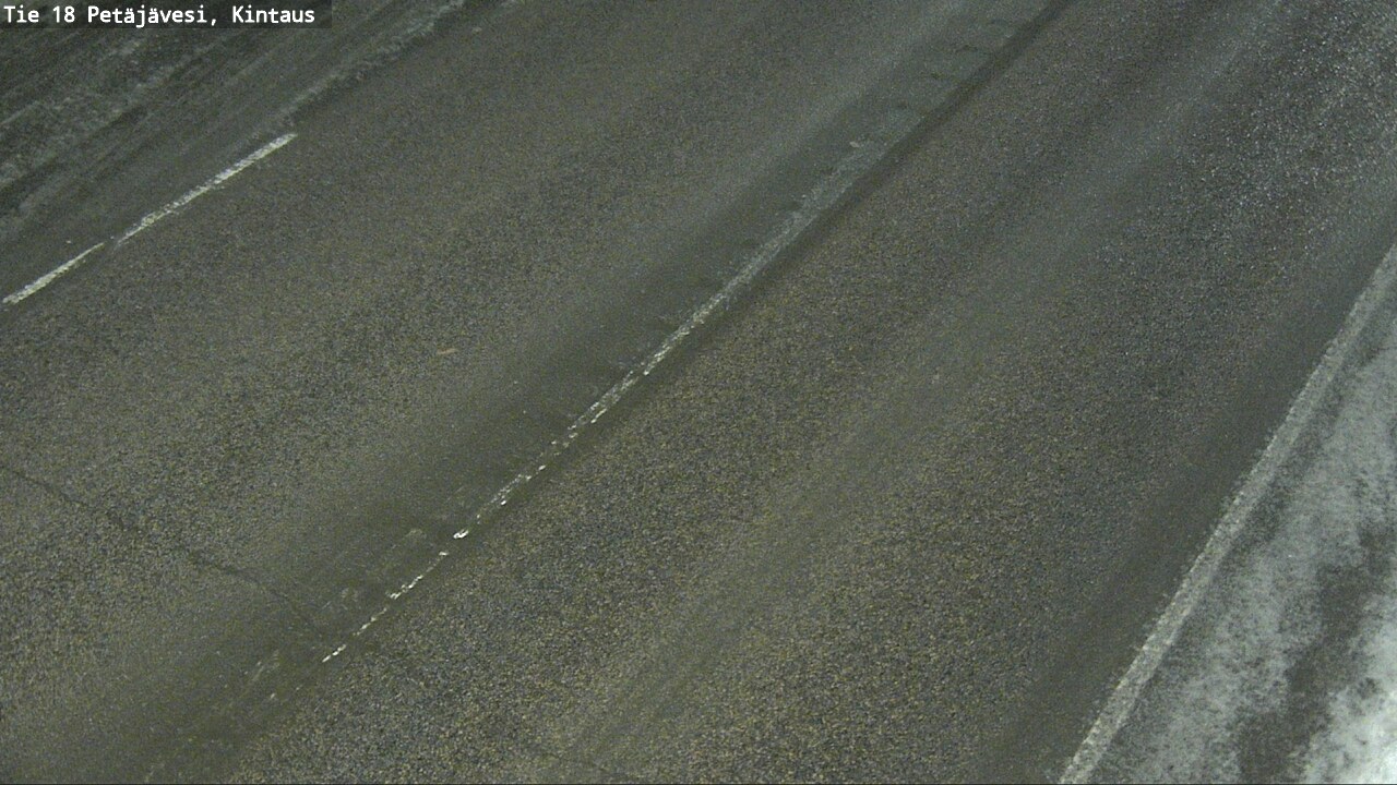 Weather Camera Image Väg 18 Petäjävesi, Kintaus, Petäjävesi, Keski-Suomi