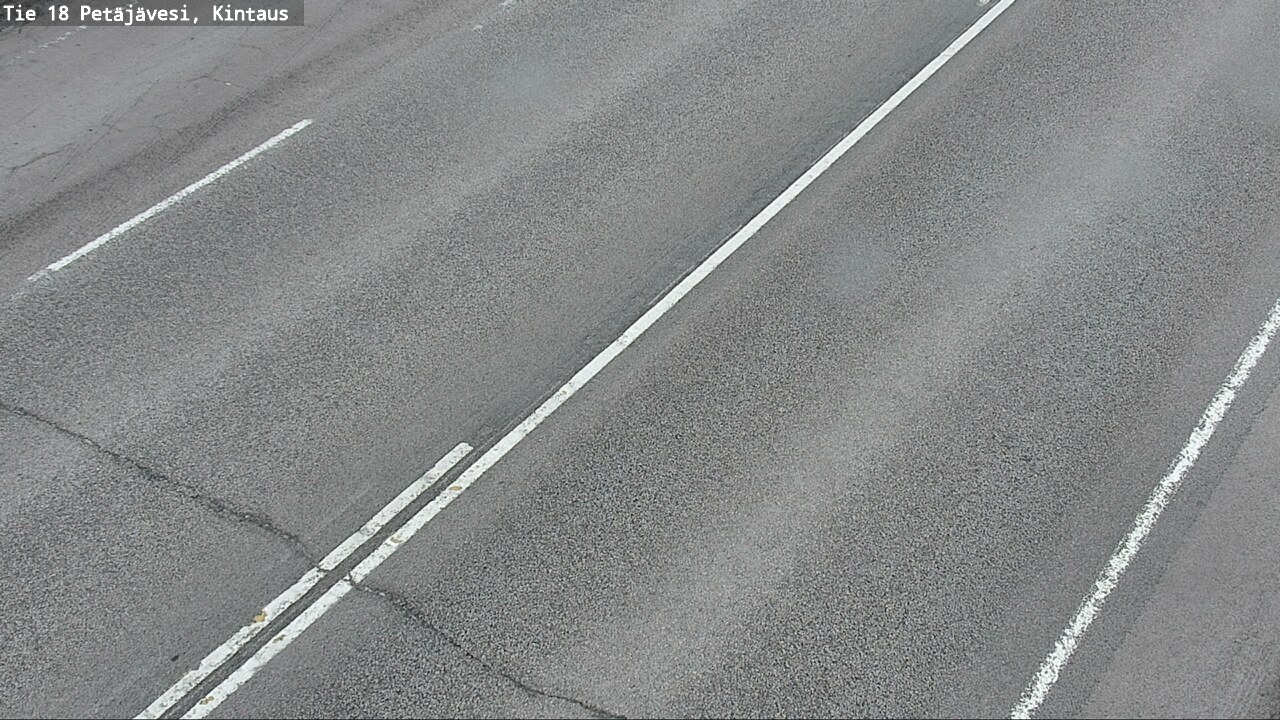 Weather Camera Image Väg 18 Petäjävesi, Kintaus, Petäjävesi, Keski-Suomi