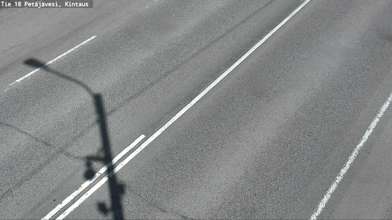 Weather Camera Image Väg 18 Petäjävesi, Kintaus, Petäjävesi, Keski-Suomi