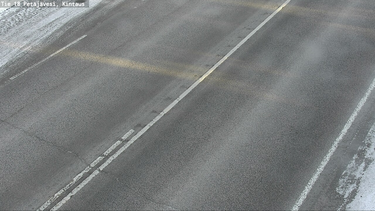 Weather Camera Image Road 18 Petäjävesi, Kintaus, Petäjävesi, Keski-Suomi