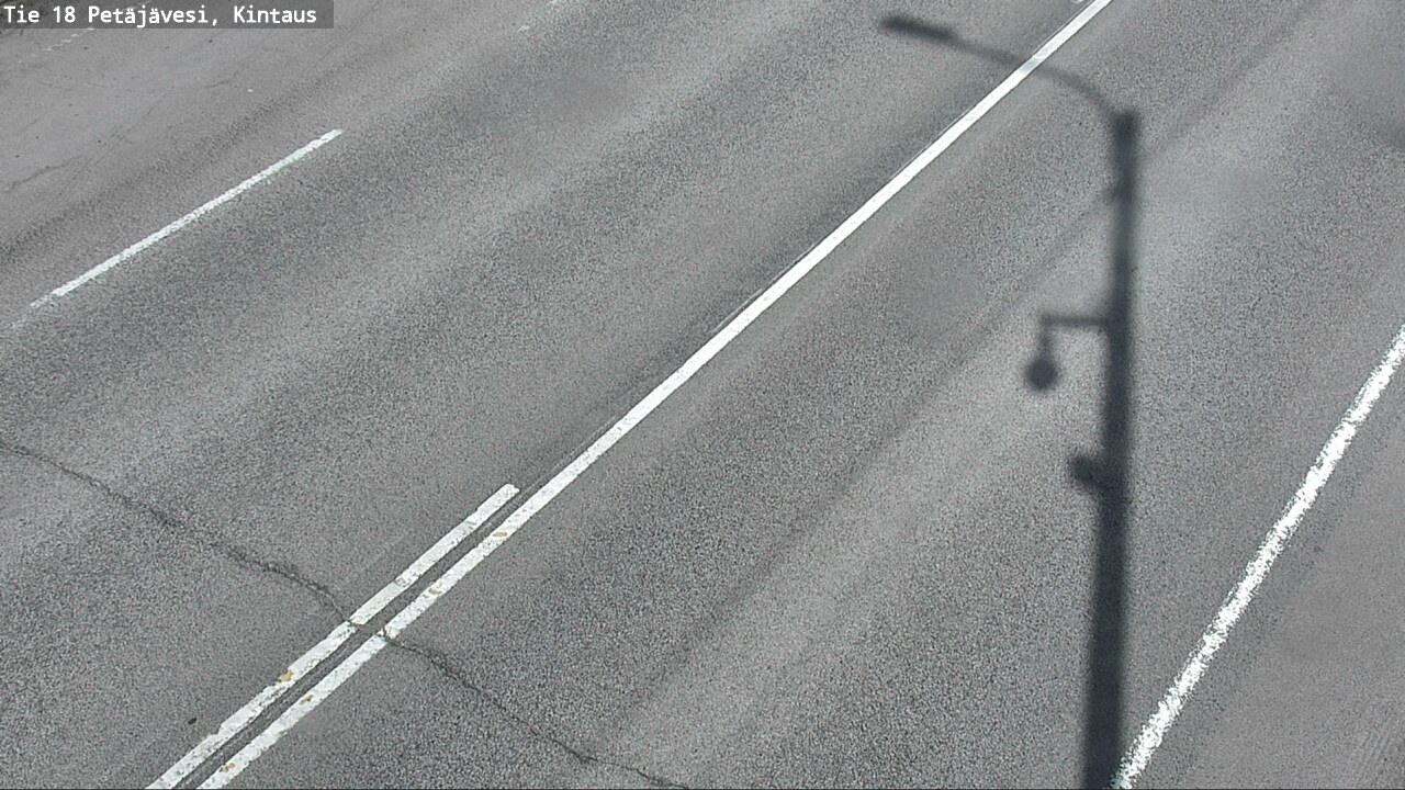 Weather Camera Image Väg 18 Petäjävesi, Kintaus, Petäjävesi, Keski-Suomi